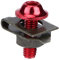Set di Dadi di Montaggio per Moto, Yosoo 5 * 16MM Bolt Fairing Body Bolt Kit Vite Spire Speed Fastener Clip Dado(Rosso brillante) bulloni carena,viti colorate moto,viti ergal rosse,viti carene moto
