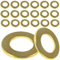 M10 Brass Form A Washers DIN125 (Pack of 20)
