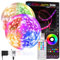 LED Strip 30m RGB LED Streifen mit Fernbedienung und APP, Selbstklebend LED Lichterkette Led Band, Dimmbar Bluetooth LED Leiste Musik Sync, Timer-Einstellung FüR Zimmer, Tv,Küche, Party Deko