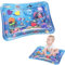 Tappetino ad acqua, Tappetino Gonfiabile ad Acqua per Pancia Tappetino, Tappetino per l'acqua gonfiabile per PVC, Tappetino da gioco per giocattoli sensoriali, 66x50cm(blu)