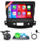 4G+64G Wireless Carplay Android 13 Autoradio 2 Din für Mitsubishi Outlander 2/Peugeot 4007/Citroen C-Crosser 9 Zoll Autoradio mit Android Auto Navi GPS WiFi Mirror Link Bluetooth FM/RDS Rückfahrkamera