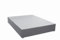 Panana Grey Divan Double Bed Linen Fabric Divan Bed Frame With/without Headboard Storage Drawers (No Headboard, 2 Side Drawers, 4FT Small Double)
