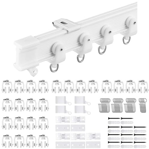 Binario Per Tende Da Soffitto, Binario Flessibile Per Soffitto, Divisorio Per Stanze, Trattamento Per Finestre O Bovindo, Binario Per Doccia, Binario Per Tenda Per Camper