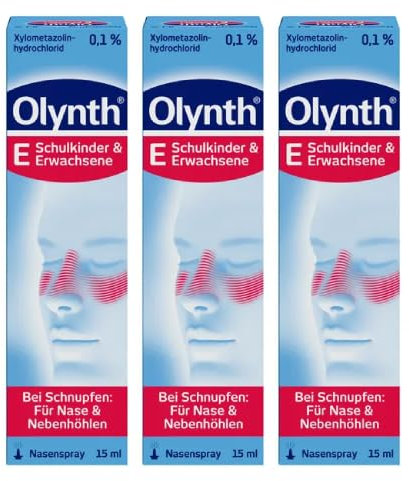 OLYNTH 0,1% für Erwachsene Nasendosierspray (3x15 ml)