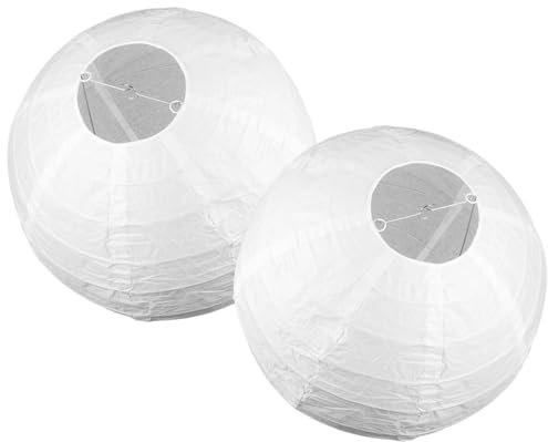 VOSAREA Lot de 2 Abat-jours de Plafond en Papier Pliable de 40 Cm pour Décoration