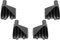 Generisch 4x Abdeckung Hutablage Kompatibel Mit VW Caddy Hinten Ablage Kofferraum Links Rechts 2K0863533 (Satz)