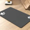 Dog Food Mat, Silicone Pet Feeding Mat Feeding Mat Pet Food Mat Stains Quick Dry Dog Water Dispenser Mat for Messy Drinkers (40 * 60cm)