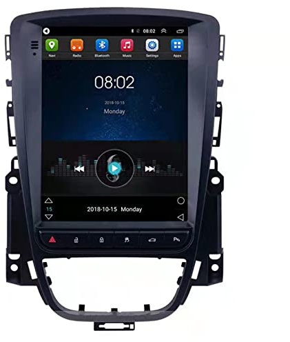 Android 14 Autoradio Radio für Opel Astra J Tesla Yinglang XT Vertikaler Bildschirm Auto Audio und Video GPS Navigation Kompatibel mit Bluetooth, FM, WiFi, Mirror Link, Rückfahrkamera(Color:M500S)