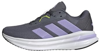adidas Damen Galaxy 7 Running Shoes, Onix/Glow Purple/Aurora Onix, 36 EU