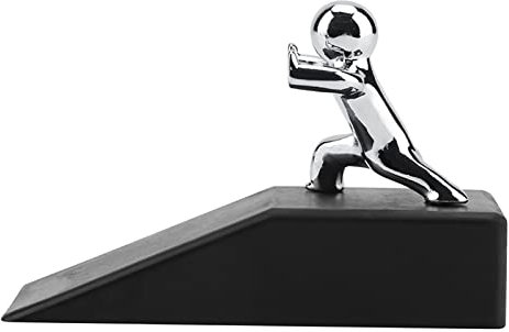 MUNEFE NOn Slip Door Stopper, Anti Collision Door Stopper, Rubber Bases Stopper for Garage Doors, Front Doors, Bedroom Doors, Work Doors, Etc