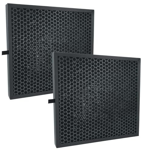 vhbw 2x Luftfilter HEPA 13 kompatibel mit AIRDOG X8 Lüfter | Ventilator, Lüftungsgerät