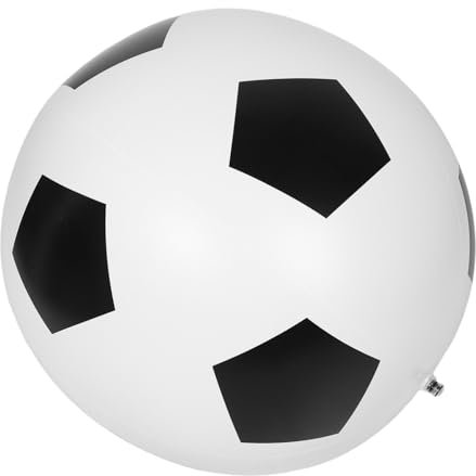 LABRIMP Giant Inflatable Soccer Ball PVC Football für Strand Pool und Garten Stabiles Leicht zu Reinigendes für Outdoor Spaß und Gruppenaktivitäten