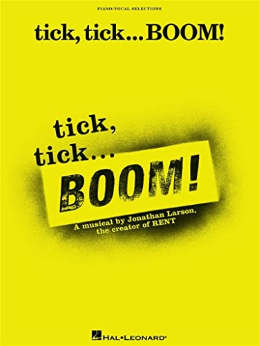 tick, tick ... BOOM!. Klavier, Gesang, Gitarre (Songbooks).