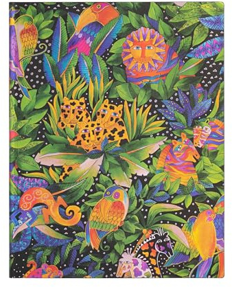 Paperblanks Softcover Flexis Jungle Song | Lined | Ultra (180 × 230 mm)