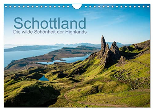 Schottland - Die wilde Schönheit der Highlands (Wandkalender 2026 DIN A4 quer), CALVENDO Monatskalender: Meine Highlights aus Schottland (CALVENDO Orte)