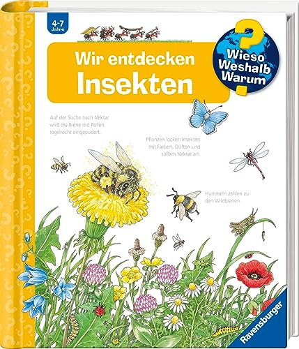 Wieso? Weshalb? Warum?, Band 39 - Wir entdecken Insekten (Sachbuch ab 4 Jahre - mit Klappen) (Kernreihe (4-7 J.), 39)