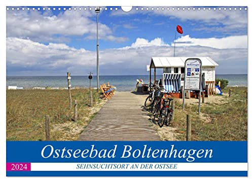 Ostseebad Boltenhagen - Sehnsuchtsort an der Ostsee (Wandkalender 2024 DIN A3 quer), CALVENDO Monatskalender: Boltenhagen - das schönste Ostseebad in Mecklenburg (CALVENDO Orte)