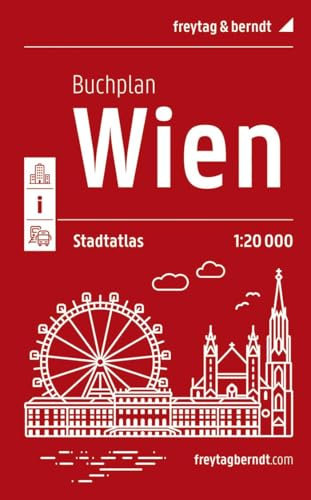 Wien, Buchplan, Städteatlas 1:20.000, freytag & berndt: 1:20,000 scale (freytag & berndt Stadtpläne)