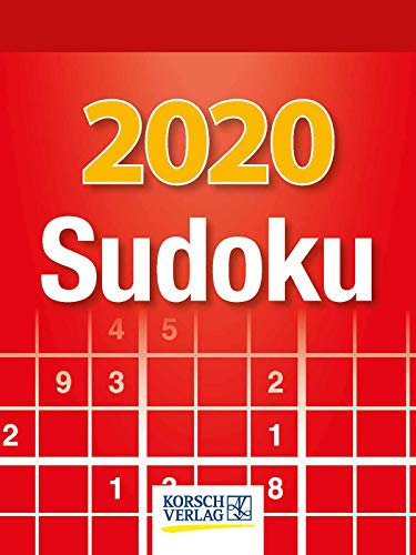 Sudoku 2020: Tages-Abreisskalender. Jeden Tag ein neues Sudoku. I Aufstellbar I 12 x 16 cm