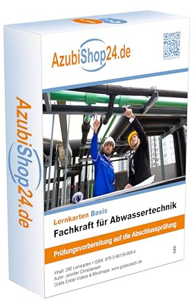 Lernkarten Fachkraft für Abwassertechnik