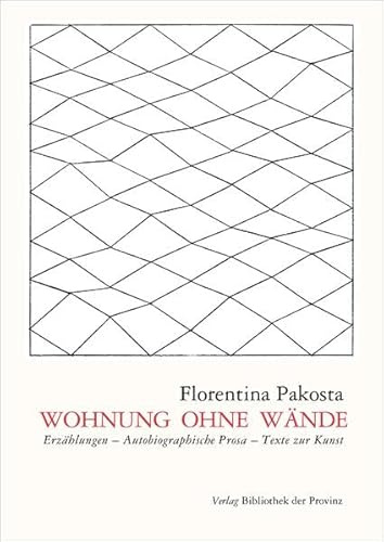 Wohnung ohne Wände: Erzählungen – Autobiographische Prosa – Texte zur Kunst