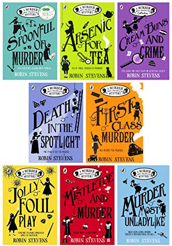 A Murder Most Unladylike Collection 8 Books Set (Cream Buns and Crime, Jollyfoul Play, First Class Murder, Murder Most Unladylike, Mistletoe...)