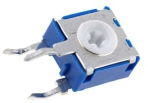10X CA6H 50K Potentiometer: für den Einbau 1-Drehung,stehend 50kΩ 100mW ACP