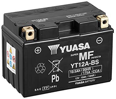 Yuasa yt12 a-bs (WC) batteria senza manutenzione