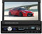 Riloer Radio de Coche Estéreo RDS Bluetooth Reproductor MP5 1Din GPS Entrada de Audio Pantalla táctil HD de 7