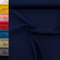 MAGAM-Stoffe Greta Musselin Stoff Double Gauze uni Oeko-Tex Meterware 50cm (27. Dunkelblau)