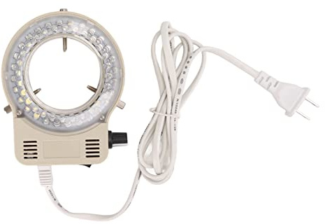 Stereo Microscope Camera Ring Light Adjustable US Plug 100-240V