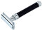 The Goodfellas' smile Pearl Shaving rasoio di sicurezza A-141 manico nero guardia chiusa
