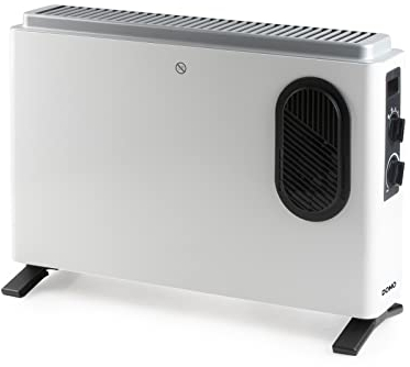 DOMO DO7351CH Konvektor-Heizgerät - Turbo - 4 Positionen - 2000 W weiß