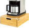 SoBuy Grande Boîte à Capsules de Café à thé, Porte-Capsules Distributeur de capsules à tiroir en bambou pour grandes Machines à Espresso Dolce Gusto, FRG83-N