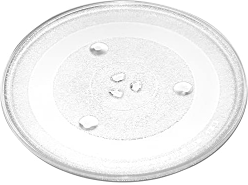 13.5'' Replacement Microwave Glass Plate Compatible with Panasonic -13 1/2 (34.3cm) Microwave Plate Turntable Tray,Dishwasher Safe