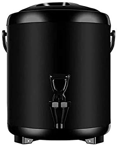 YZJSSL 6L/8L Kaffee- Und Teekaraffen, Heiß- Und Kaltwasserspender, Getränkespender Mit Wasserhahnbehälter Isolierte Flaschen, Wärmespeichernder Sojamilcheimer-6L