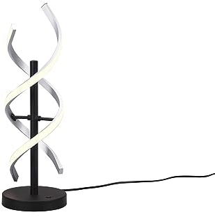 Trio Leuchten LED Tischleuchte Sequence 541810205, Aluminium Schwarz matt, inkl. 20.5 Watt LED, Switch Dimmer, Farbwechsel