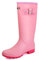 Bottes Caoutchouc Femme, Original étanche Antidérapant Chaussures De Travail, Rose, 41 EU