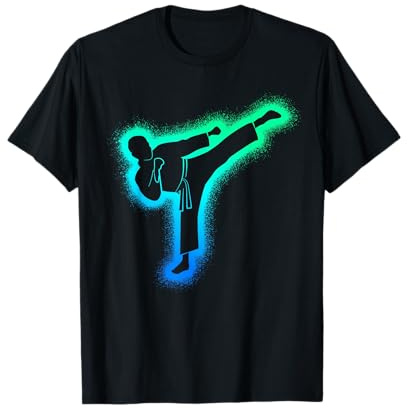 Taekwondo Martial Arts Kids Men Boys Karate T-Shirt
