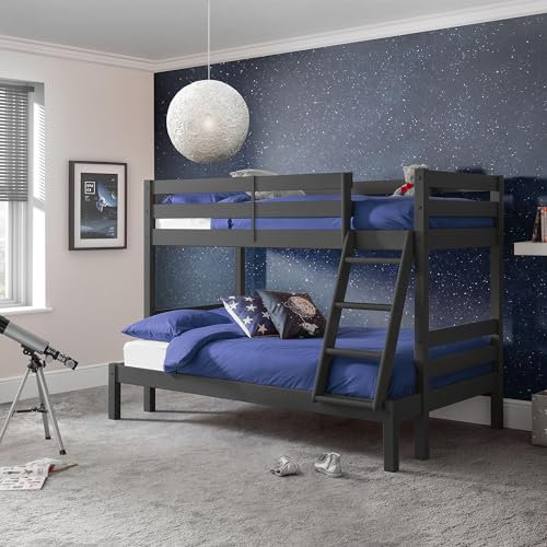 Julian Bowen Merlin Triple Sleeper Bunk - Anthracite