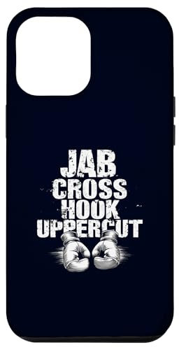 Hülle für iPhone 15 Pro Max Jab Cross Hook Uppercut Boxen