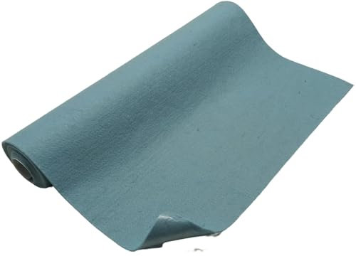 TAPHICEROS Selbstklebend Filzstoff,Hellblau, 50cm x 150cm,Nadelfilz Superflex,Bespannstoff aus Filz,Meterware,Innenraumverkleidung Bezugsstoff Bastefilz für DIY Auto Box Liner