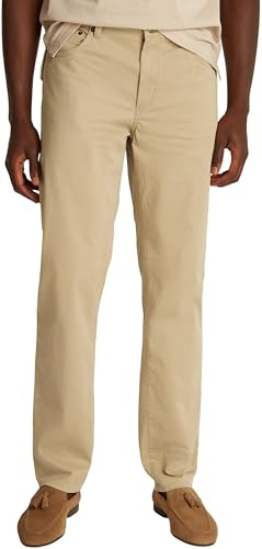 Tommy Hilfiger Herren Hose Denton Cotton Satin Straight Leg