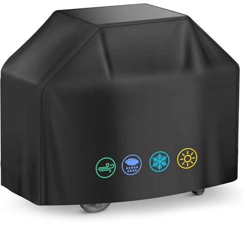 BBQ Cover, Barbecue Covers, BBQ Covers Waterproof Heavy Duty Large, Barbeque Cover Waterproof Outdoor, BBQ Covers Waterproof Heavy Duty for Weber