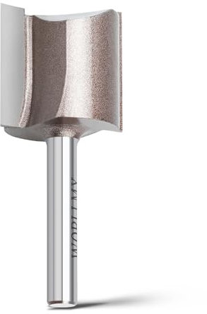 WOBLLMX Fresa de 6 mm, diámetro de 22 mm, longitud de trabajo de 30 mm, hoja de metal duro, manejable, duradera y afilada para trabajar la madera, bricolaje en casa