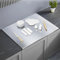 Planche à Découper Robuste en Acier Inoxydable, 40 x 30 cm Planche a Decouper Inox, Plaque Inox Cuisine Plan de Travail, Planche à Découper Inox, pour la Viande, les Légumes, le Pétrissage du Pain