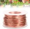 yotutun 20m Electroculture Gardening Kupferdraht, 99,9% Reiner Kupferdraht 16 Gauge/1,3 mm Copper Wire Blanker Kupferdraht für Garten, Pflanzen und Gemüseanbau, Air Plant Holders