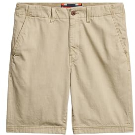 Superdry Herren Vintage International Chino Shorts schmale Passform