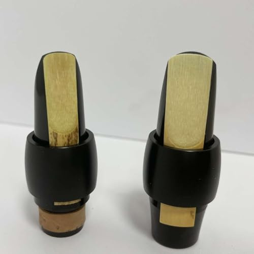 Blattschraube für Altsaxophon Klarinette Blattschraube Clip Klemme Kunststoffring verbessert die Klangqualität schnelles Anziehen (für Altsaxophon)