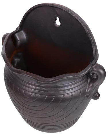 Mipcase Jardinera Colgante De Cerámica Diseño Vintage para Plantas De Aire y Suculentas